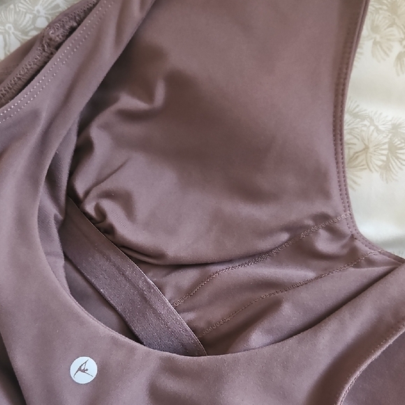 90 Degree By Reflex Mauve Sleeveless Top - Picture 4 of 4